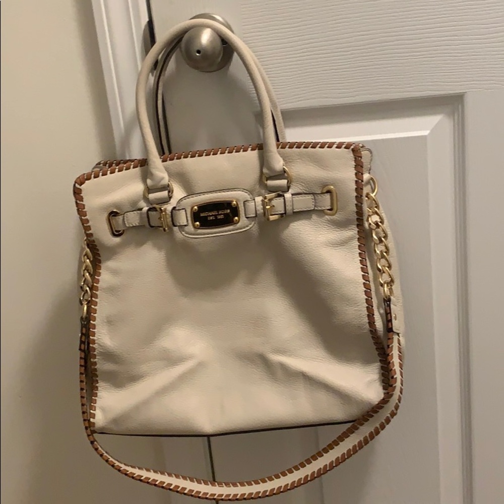 Michael Kors large pebbled leather tote